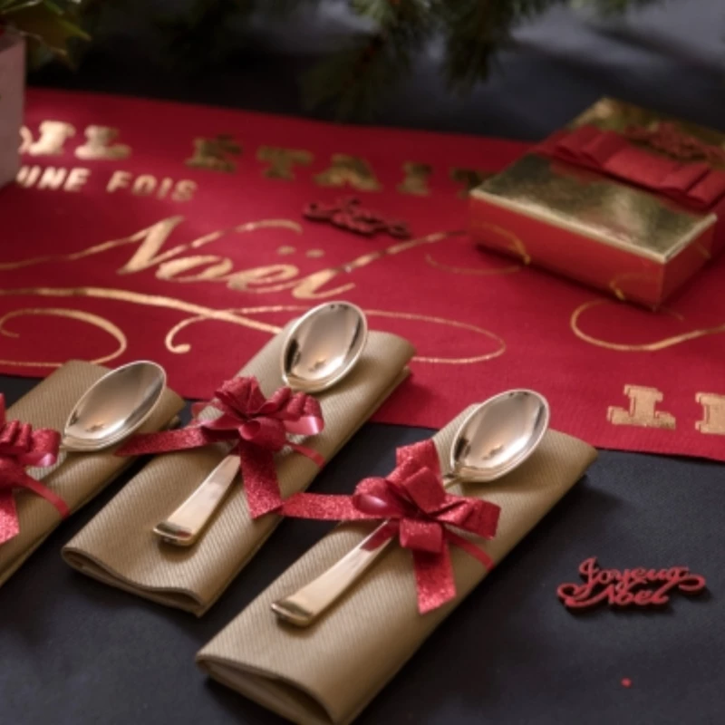 10 Nœuds à Tirer Rouge Pailleté - Viva La Fiesta 2 10 Nœuds à Tirer Rouge Pailleté - Viva La Fiesta – Image 2