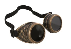 Lunettes Steampunk En Bronze - Viva La Fiesta