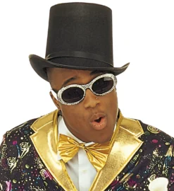 Chapeau Haut De Forme Noir - Viva La Fiesta - Montpellier -Déguisement boutique 1248 Maxi chapeau haut de forme en noir