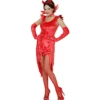 Déguisement Diablesse Rouge Femme - Viva La Fiesta