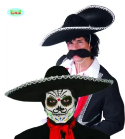 Sombrero Mexicain Noir Adulte - Viva La Fiesta