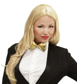 Nœud Papillon Métallisé Or - Viva La Fiesta - Montpellier -Déguisement boutique 1954 Noeud papillon metallise