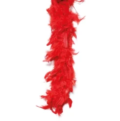 Boa à Plumes Style Charleston Rouge - Viva La Fiesta
