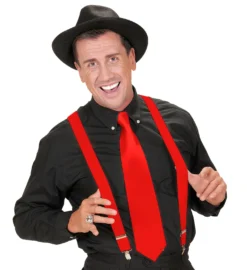 Bretelles Adultes Rouges - Viva La Fiesta - Montpellier -Déguisement boutique 1994 Bretelles adultes