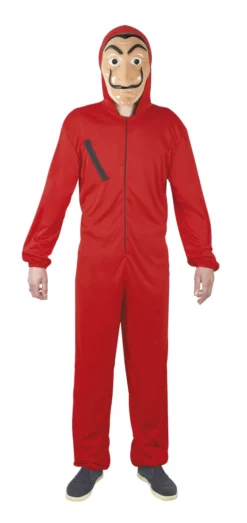 Costume Adulte Combinaison De Braqueur - La Casa De Papel - Viva La Fiesta