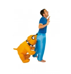 Déguisement Gonflable Morsure De Bouledogue - Viva La Fiesta
