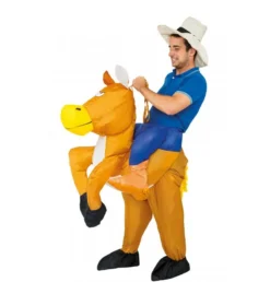 Déguisement Gonflable De Cow-boy à Cheval - Viva La Fiesta