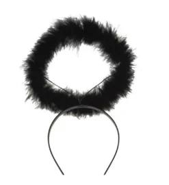 Auréole Marabout En Plume - Viva La Fiesta -Déguisement boutique 2813 Aureole Marabout en plume