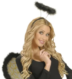 Auréole Marabout En Plume - Viva La Fiesta -Déguisement boutique 2814 Aureole Marabout en plume