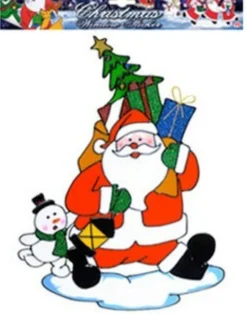 Sticker Fenêtre Père Noël - Viva La Fiesta