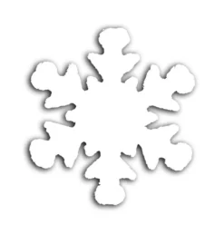 Sachet Flocons De Neige Holo Blanc - Viva La Fiesta