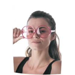 Lunettes Hippie Géantes Rose - Viva La Fiesta