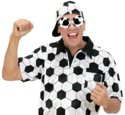 Lunettes En Forme De Ballons De Foot - Viva La Fiesta