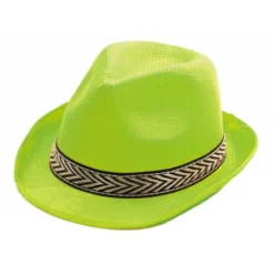 Borsalino Fluo Adulte - Viva La Fiesta -Déguisement boutique 3352 Borsalino fluo adulte