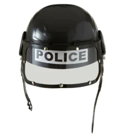 Casque De Police Noir - Viva La Fiesta