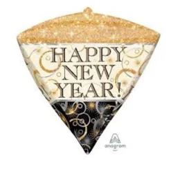 Ballon Métallique Happy New Year - Viva La Fiesta