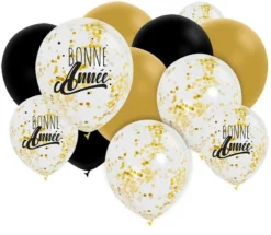 Lot De 12 Ballons Bonne Année - Viva La Fiesta
