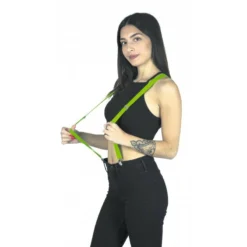Bretelles Fluo - Viva La Fiesta -Déguisement boutique 3575 Bretelles fluo