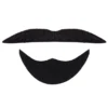 Moustache Et Barbe Noires Courtes - Viva La Fiesta