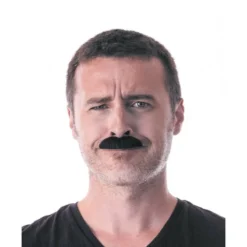 Moustache Noire Courte - Viva La Fiesta
