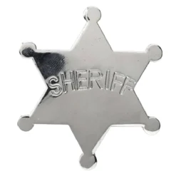 Plaque De Shérif Argentée - Viva La Fiesta