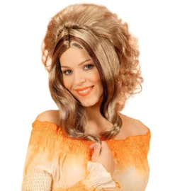 Perruque Catherine Châtain Adulte - Viva La Fiesta