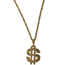 Collier Pendentif Dollars En Or - Viva La Fiesta