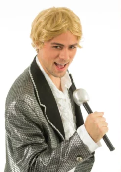 Perruque Blonde Claude François - Viva La Fiesta