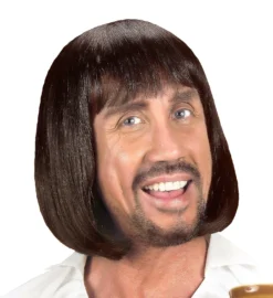 Perruque Homme Médiéval Brune Adulte - Viva La Fiesta