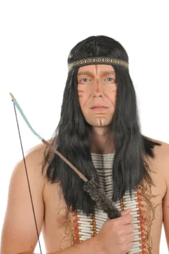 Perruque D'indien Avec Bandeau - Viva La Fiesta