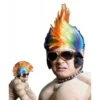 Perruque Arc-en-ciel Punk - Viva La Fiesta