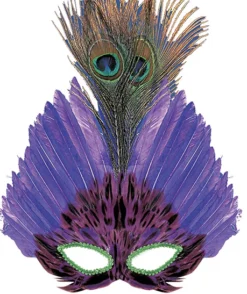 Loup Avec Grandes Plumes - Viva La Fiesta -Déguisement boutique 4229 Loup avec grandes plumes