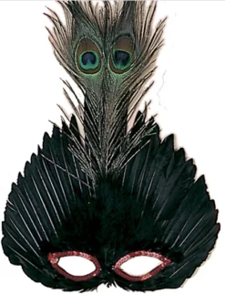 Loup Avec Grandes Plumes - Viva La Fiesta -Déguisement boutique 4230 Loup avec grandes plumes