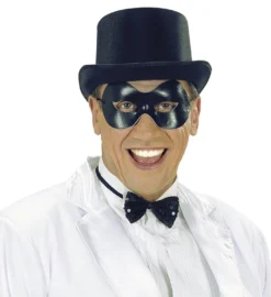 Loup Noir Effet Simili Cuire - Viva La Fiesta -Déguisement boutique 4242 Loup noir effet simili cuire