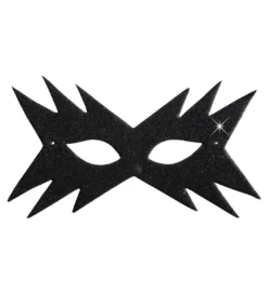 Loup étoile Noir à Paillettes - Viva La Fiesta