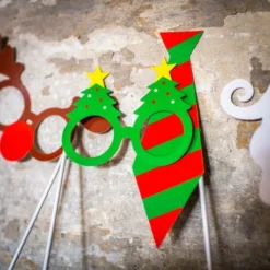 Kit Photobooth Noël - 9 Pièces - Viva La Fiesta