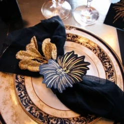 8 Ronds De Serviette "Bonne Année" - Viva La Fiesta