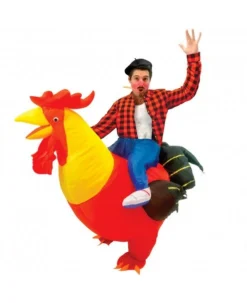 Déguisement Auto Gonflable Coq - Viva La Fiesta