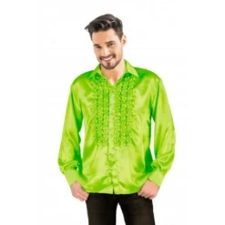 Chemise Disco Homme Vert - Viva La Fiesta - Montpellier