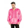 Chemise Disco Homme Rose - Viva La Fiesta - Montpellier
