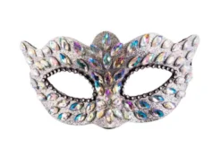 Loup Pailleté Avec Gemme Luxe - Viva La Fiesta -Déguisement boutique 5944 Loup paillete avec gemme luxe