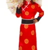 Déguisement Chinoise Rouge Fille - Viva La Fiesta