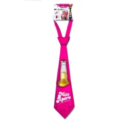 Cravate Porte Bouteille Intégré - Viva La Fiesta -Déguisement boutique 952 Cravate avec porte bouteille integre en 4 couleurs