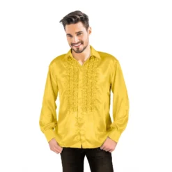 Chemise Disco Homme Jaune - Viva La Fiesta - Montpellier