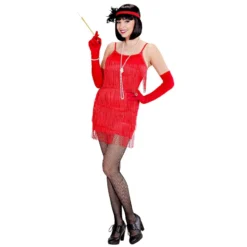 Déguisement Charleston Robe Rouge - Viva La Fiesta