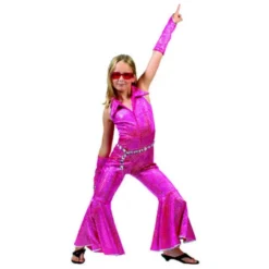 Déguisement Disco Fille Rose - Viva La Fiesta - Montpellier