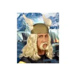 Perruque & Moustache Gaulois Adulte - Viva La Fiesta