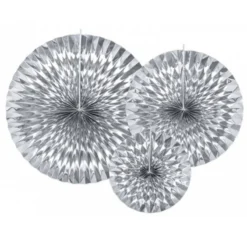 Lot De Rosettes Argenté - Viva La Fiesta