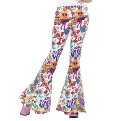 Pantalon Pattes D'eph Hippie Multicolore - Viva La Fiesta