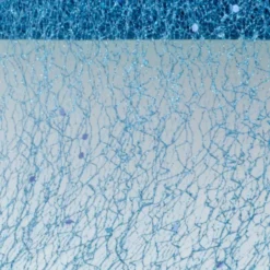 Ruban Paillette Bleu 10 Cm X 5m - Viva La Fiesta